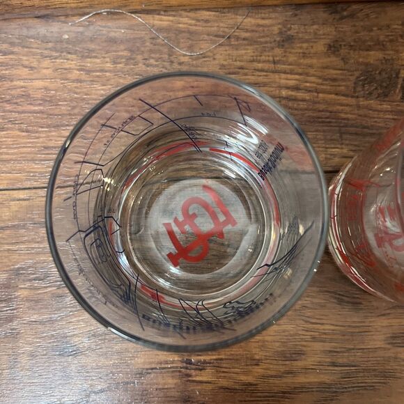 St Louis Cardinals Baseball Tumbler Glasses (2) 2006 Stadium Glasses - Picture 5 of 7